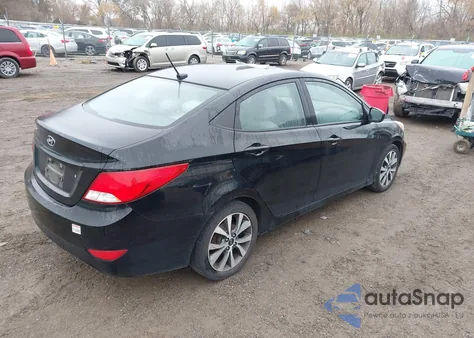 2017 Hyundai Accent Value Edition из США, поврежденный, VIN KMHCT4AE5HU358944